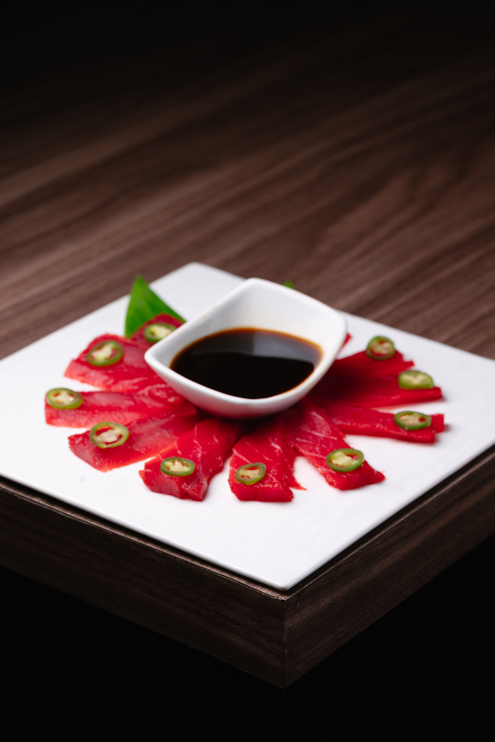 Sashimi atún serrano
