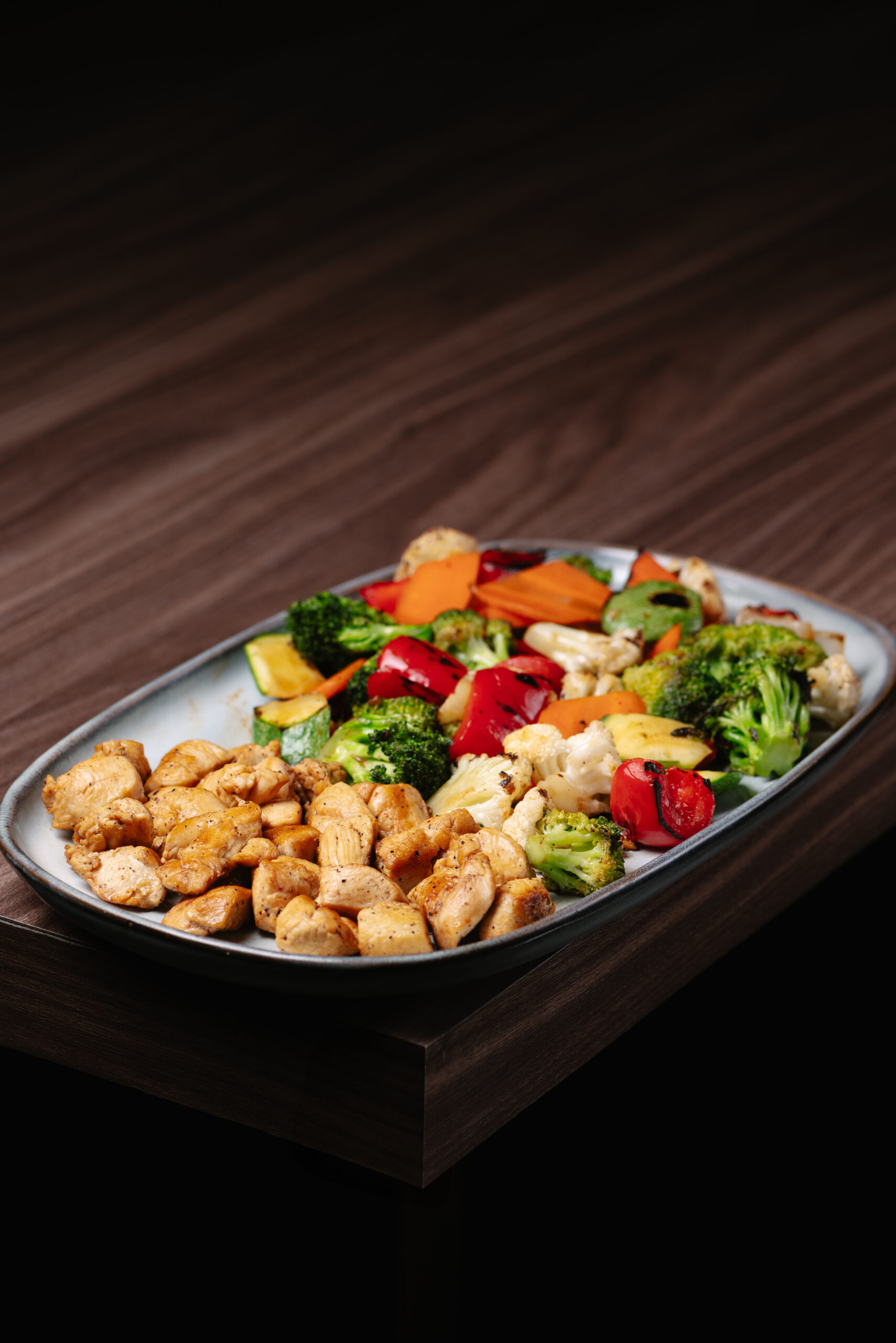 Tepanyaki de pollo