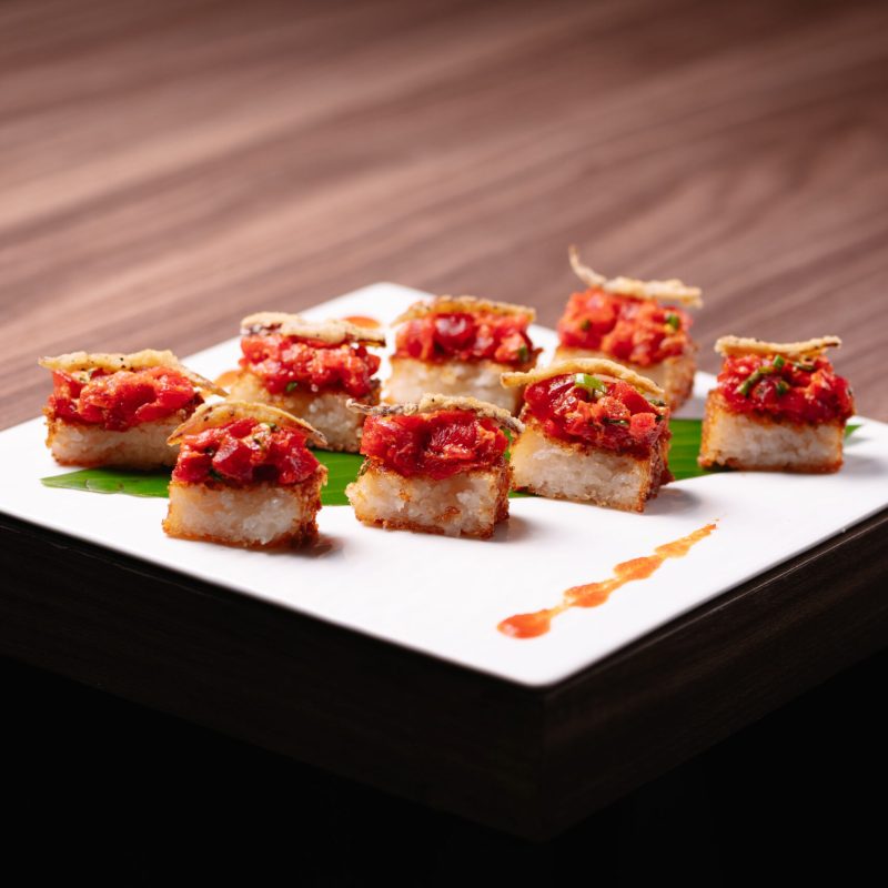 Crispy rice atun Crispy rice atun