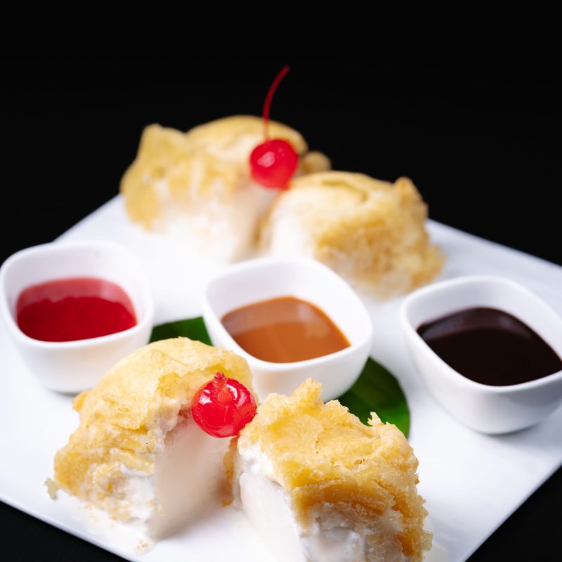 Helado tempura Helado tempura
